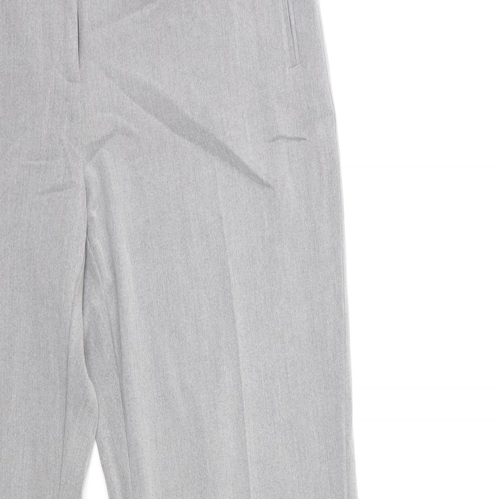 Marks and Spencer Womens Grey   Trousers  Size 12 L30 in