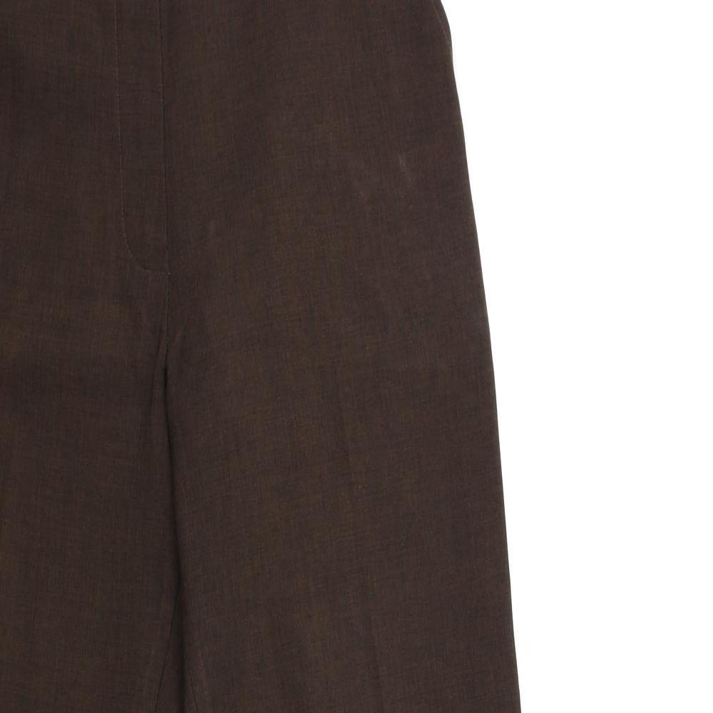 Marks and Spencer Womens Brown   Trousers  Size 8 L29 in