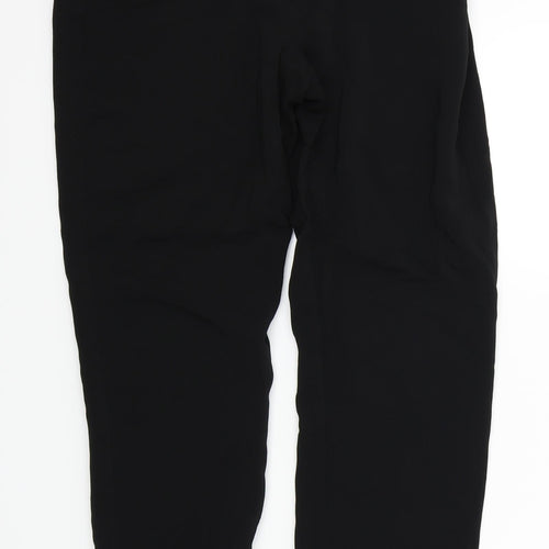 Massimo Dutti Womens Black   Trousers  Size 6 L25 in