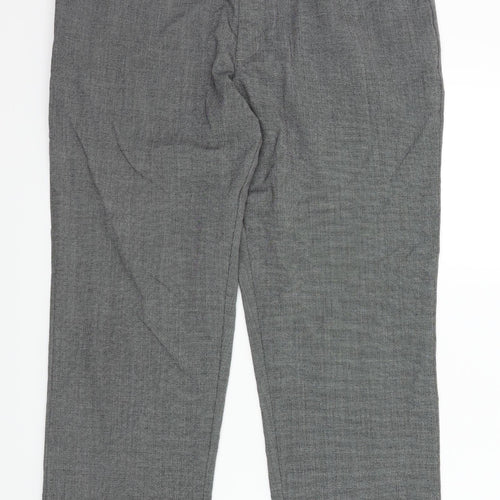creonprevis Mens Grey   Trousers  Size 34 L27 in