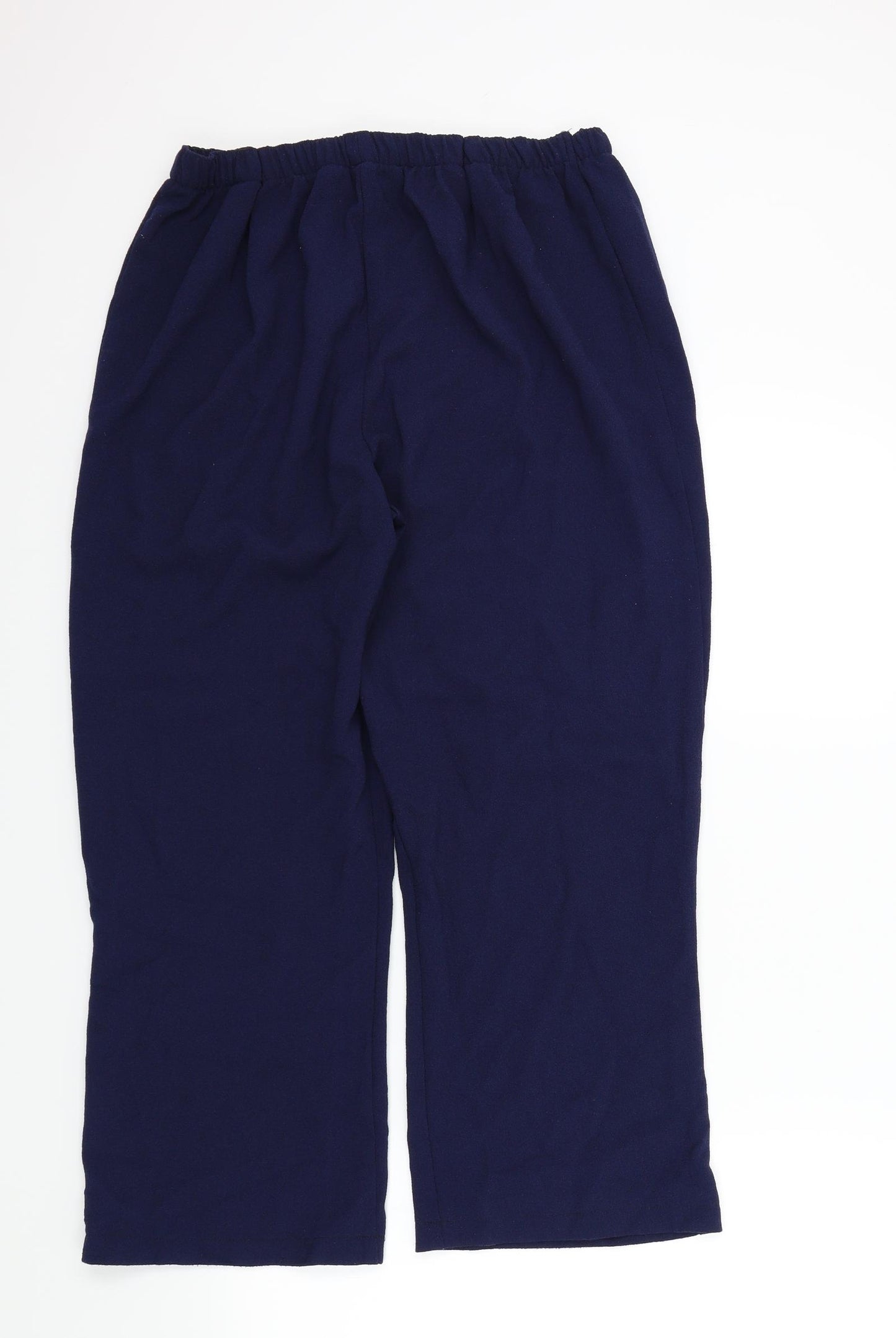 dixie Womens Blue   Trousers  Size 18 L24 in