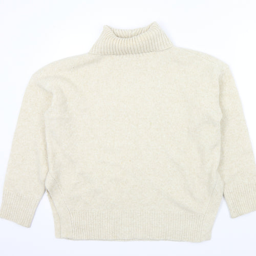 Oasis Womens Beige   Pullover Jumper Size M