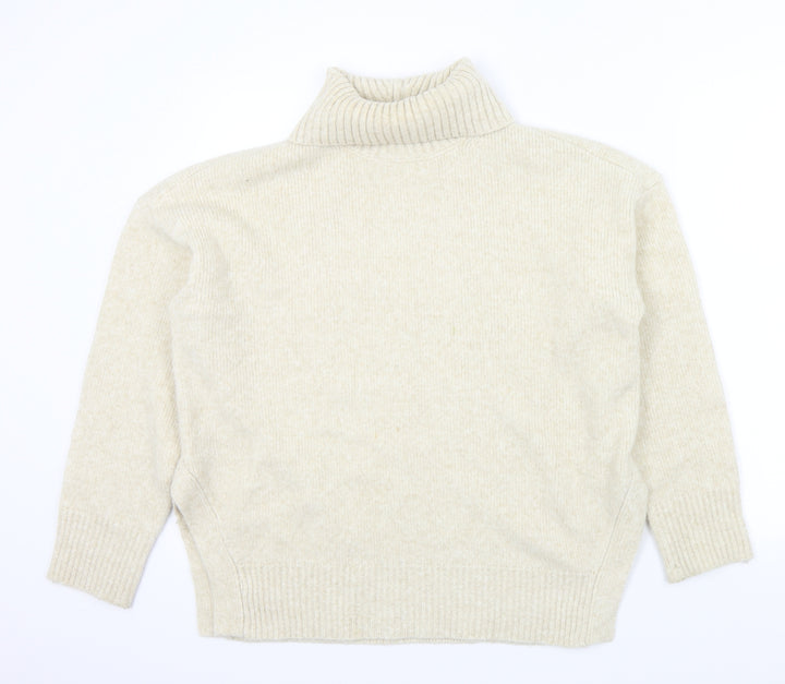 Oasis Womens Beige   Pullover Jumper Size M