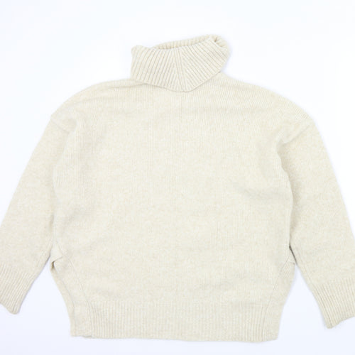 Oasis Womens Beige   Pullover Jumper Size M