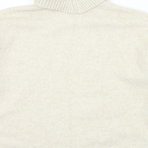 Oasis Womens Beige   Pullover Jumper Size M