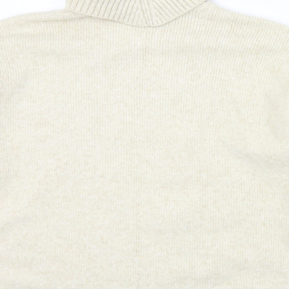 Oasis Womens Beige   Pullover Jumper Size M