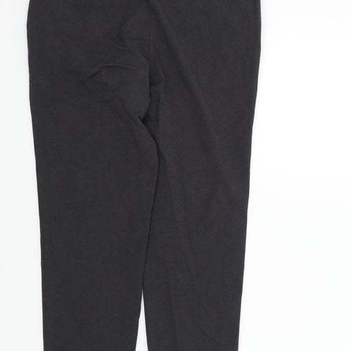 M&S Womens Grey   Trousers  Size 8 L24 in