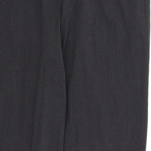 M&S Womens Grey   Trousers  Size 8 L24 in