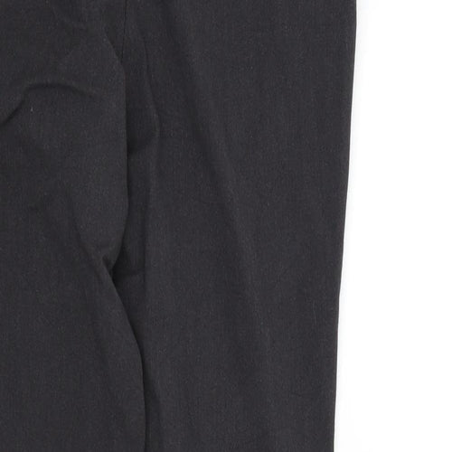 M&S Womens Grey   Trousers  Size 8 L24 in