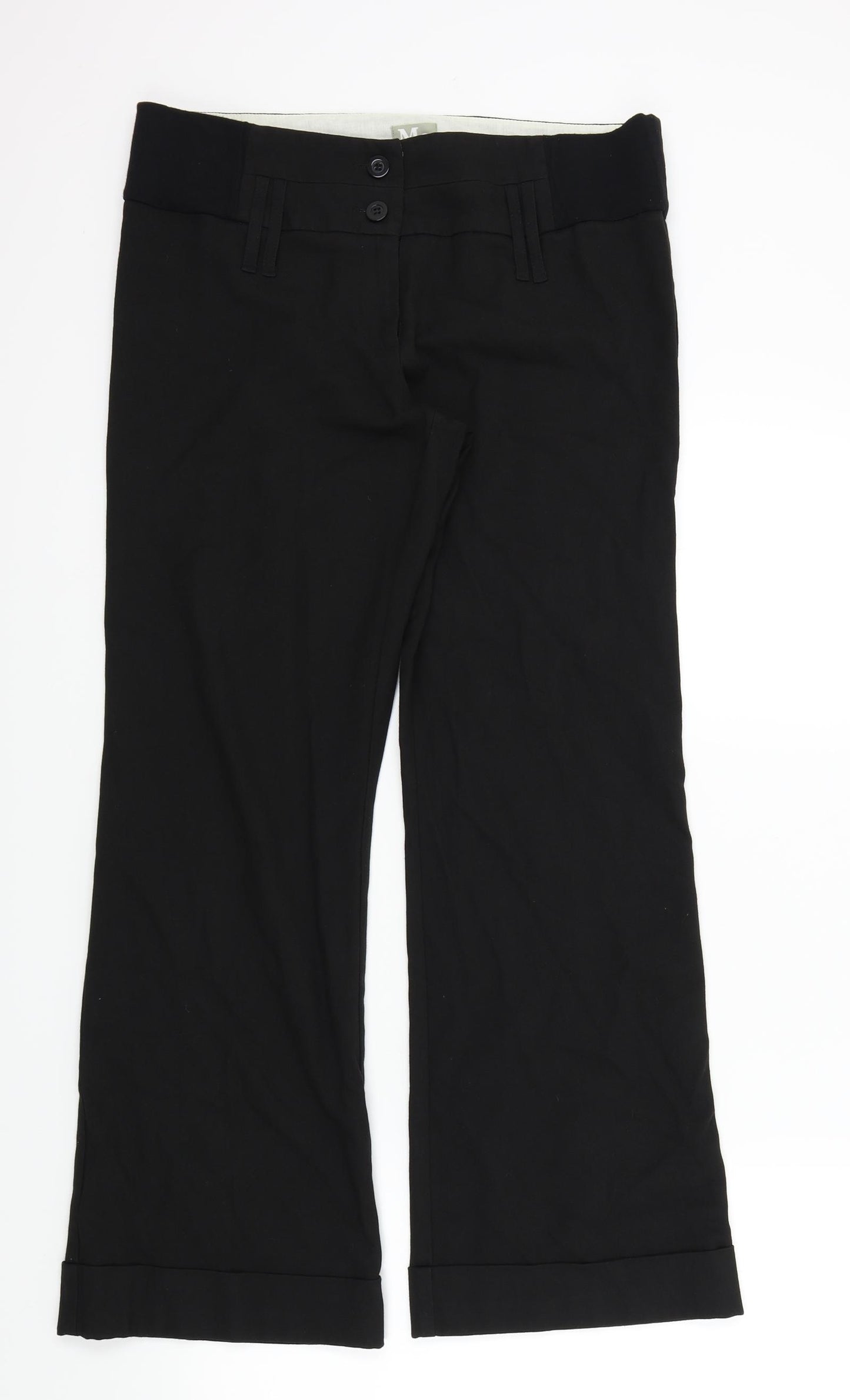 Topshop Womens Black   Trousers  Size 10 L29 in