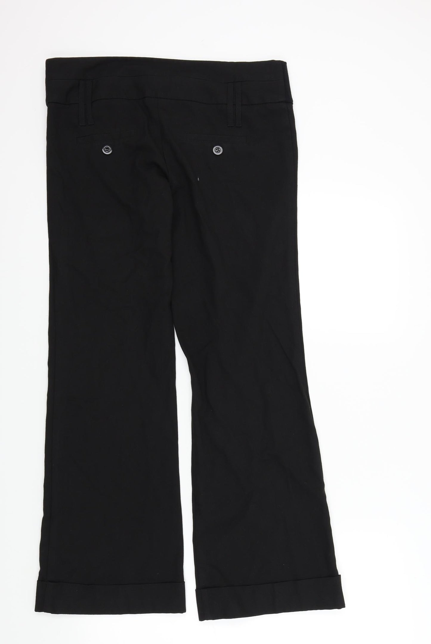 Topshop Womens Black   Trousers  Size 10 L29 in