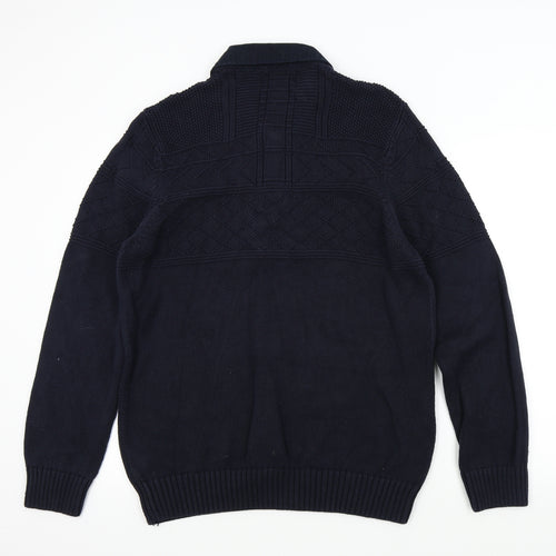 M&S Mens Blue   Pullover Jumper Size XL