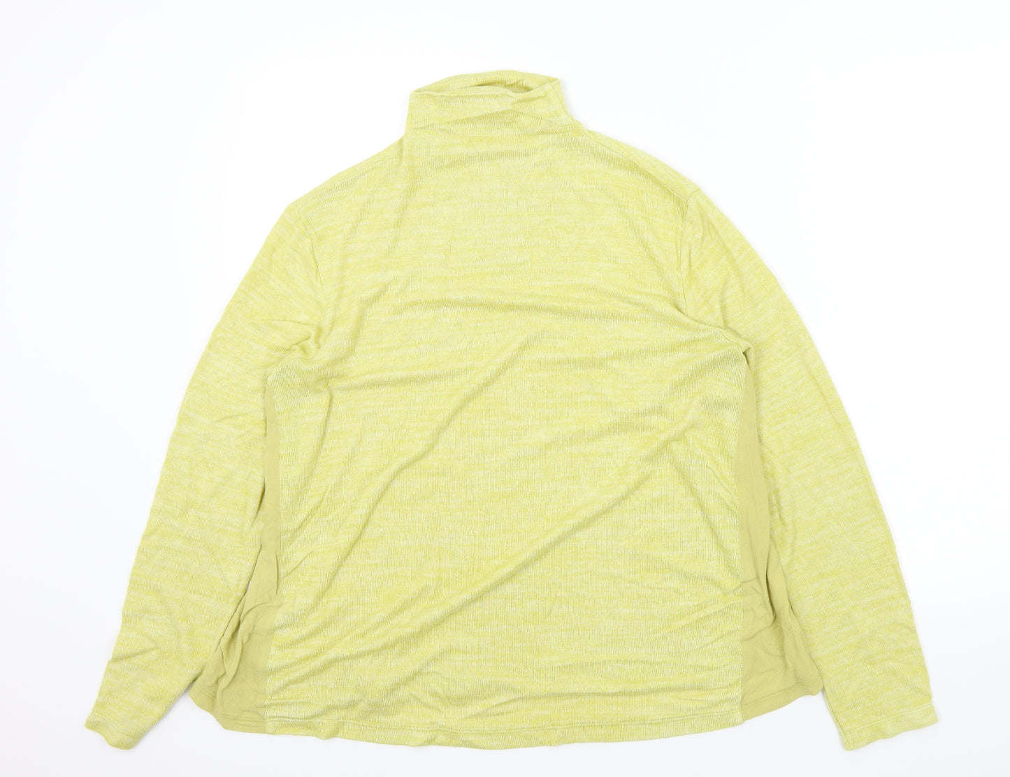 NEXT Womens Yellow   Pullover Jumper Size 16