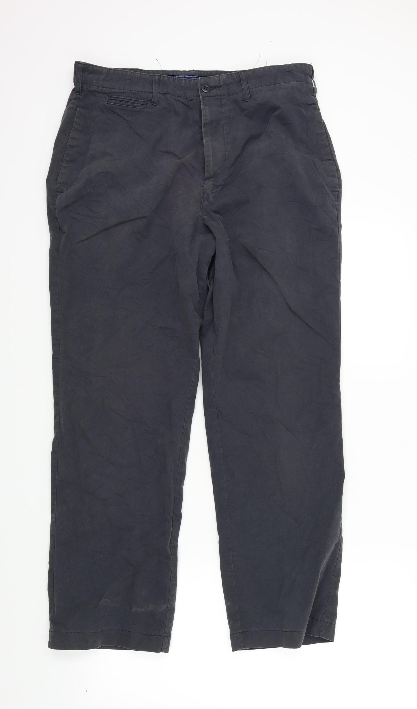 M&S Mens Blue   Trousers  Size 34 L29 in