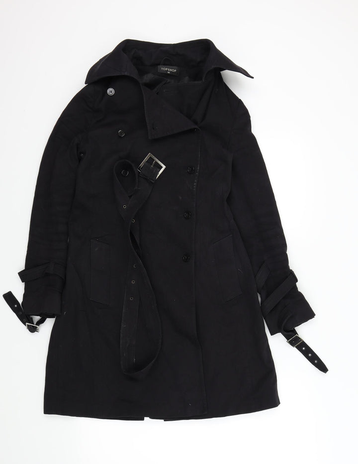 Topshop Womens Black Jacket Size 10