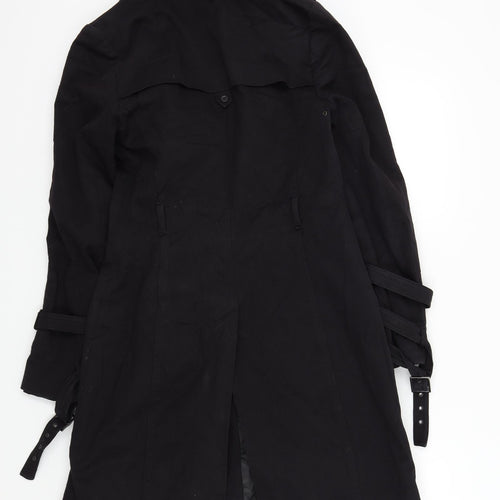 Topshop Womens Black   Jacket  Size 10