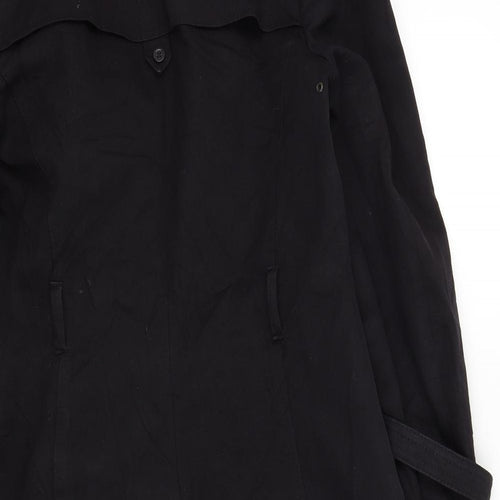 Topshop Womens Black   Jacket  Size 10