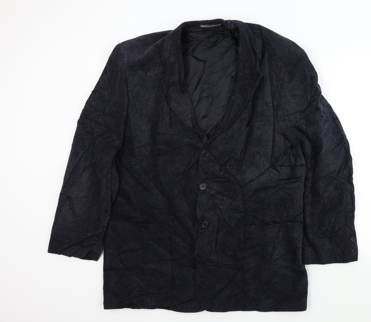 M&S Mens Blue   Jacket  Size M