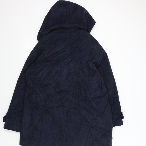 House of Fraser Womens Blue   Jacket Coat Size 12