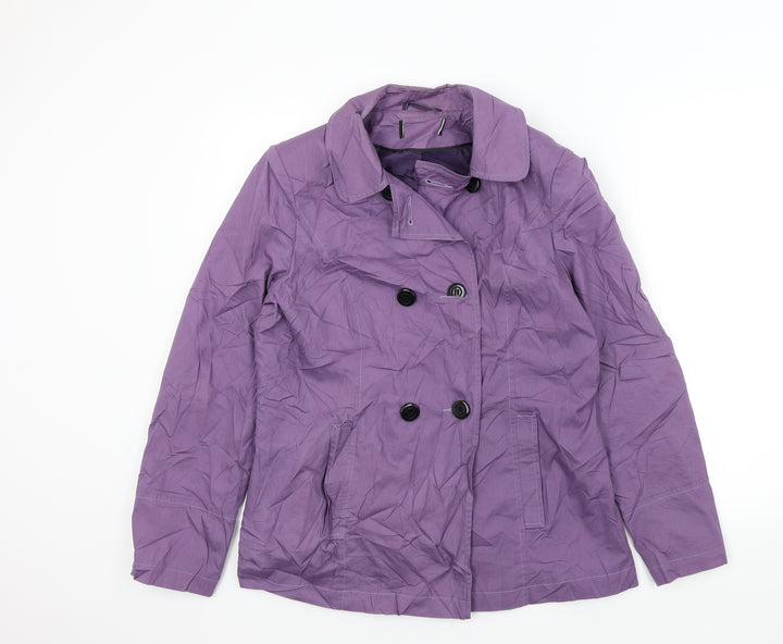 Preworn Womens Purple Jacket Size 14