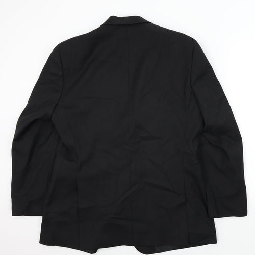 greenwood Mens Black   Jacket Suit Jacket Size L
