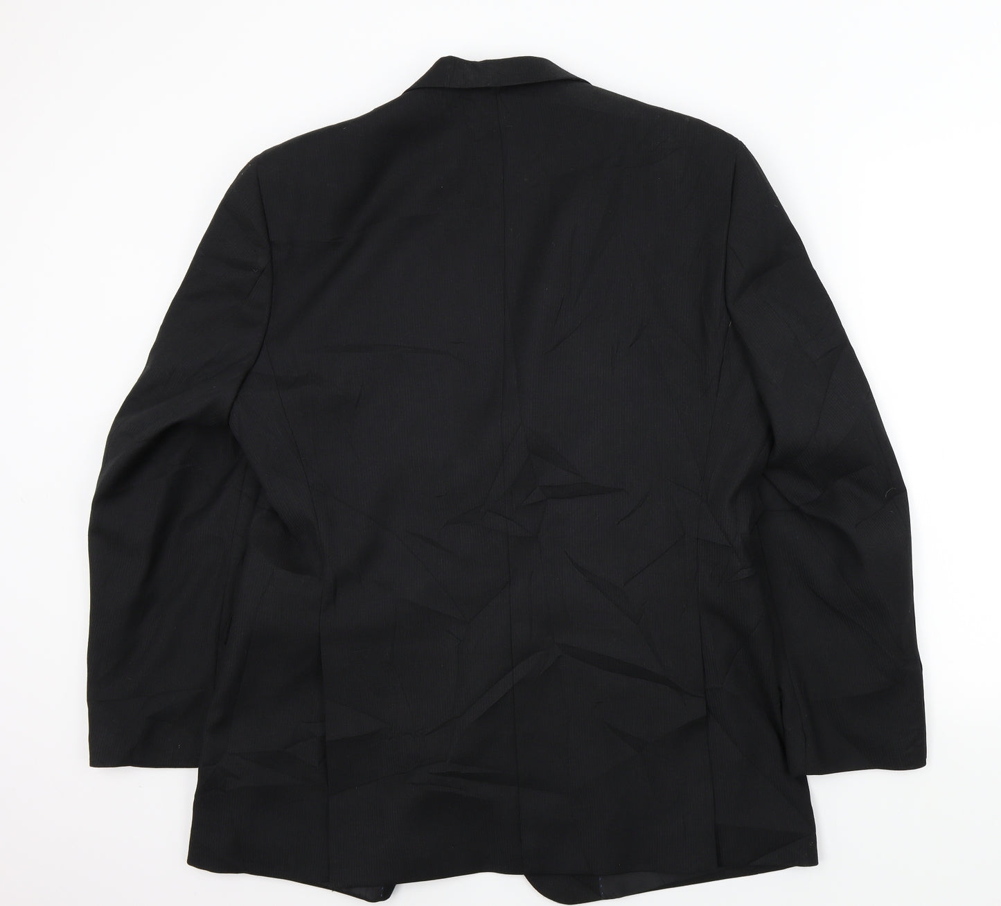 greenwood Mens Black   Jacket Suit Jacket Size L