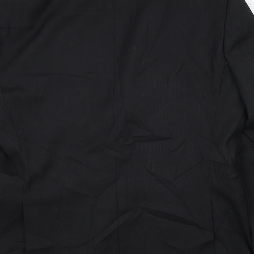 greenwood Mens Black   Jacket Suit Jacket Size L
