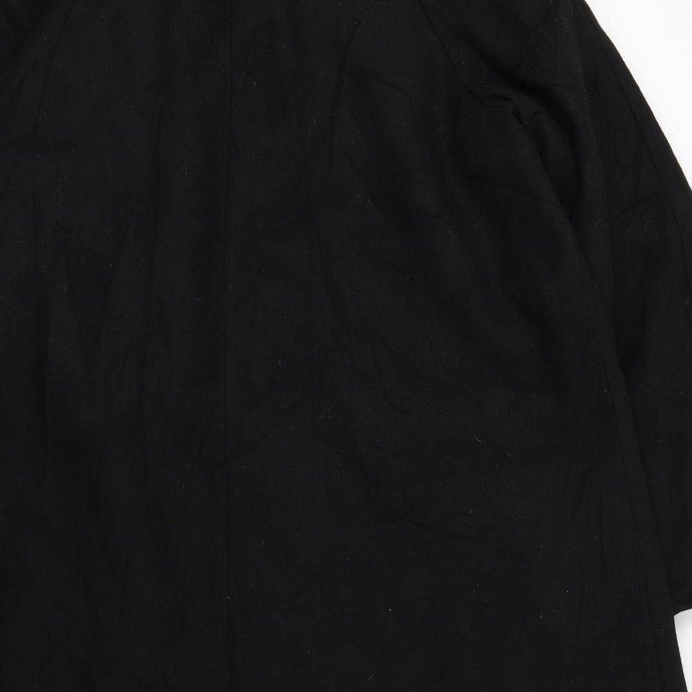 H&M Womens Black   Jacket Coat Size 12