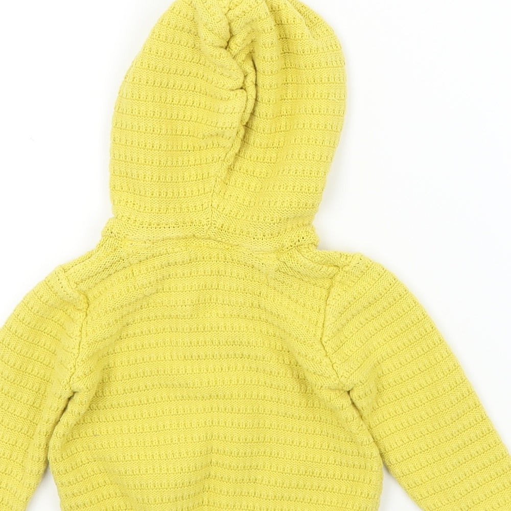 NEXT Baby Yellow   Cardigan Jumper Size 12-18 Months