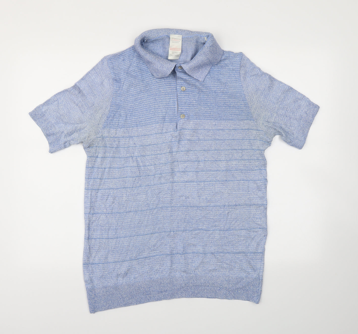 stmichael Mens Blue    Polo Size XL