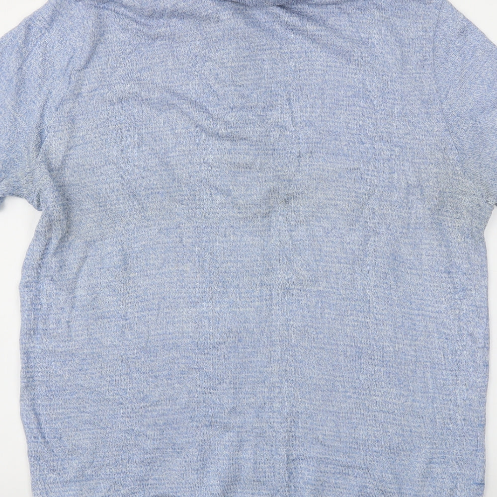 stmichael Mens Blue    Polo Size XL