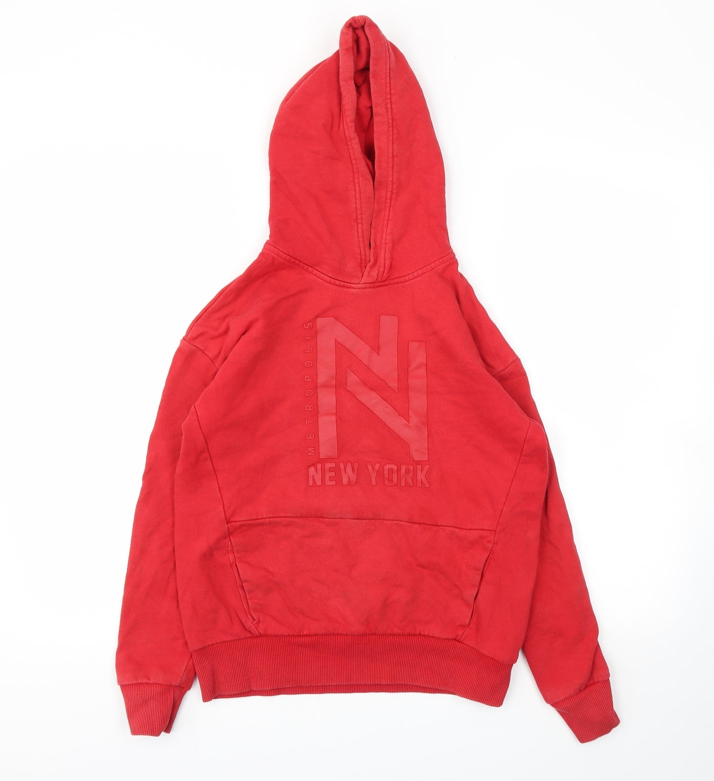 H&M Boys Red   Pullover Jumper Size 11-12 Years