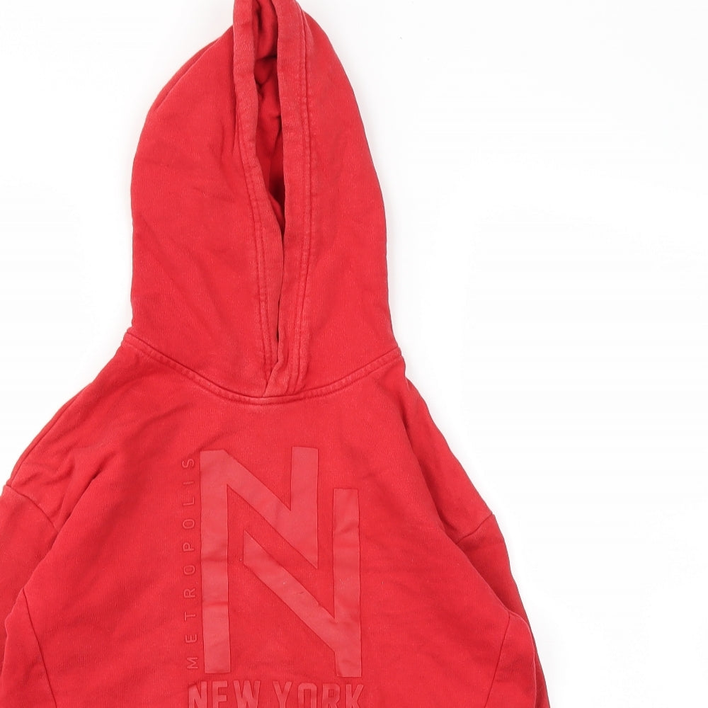 H&M Boys Red   Pullover Jumper Size 11-12 Years