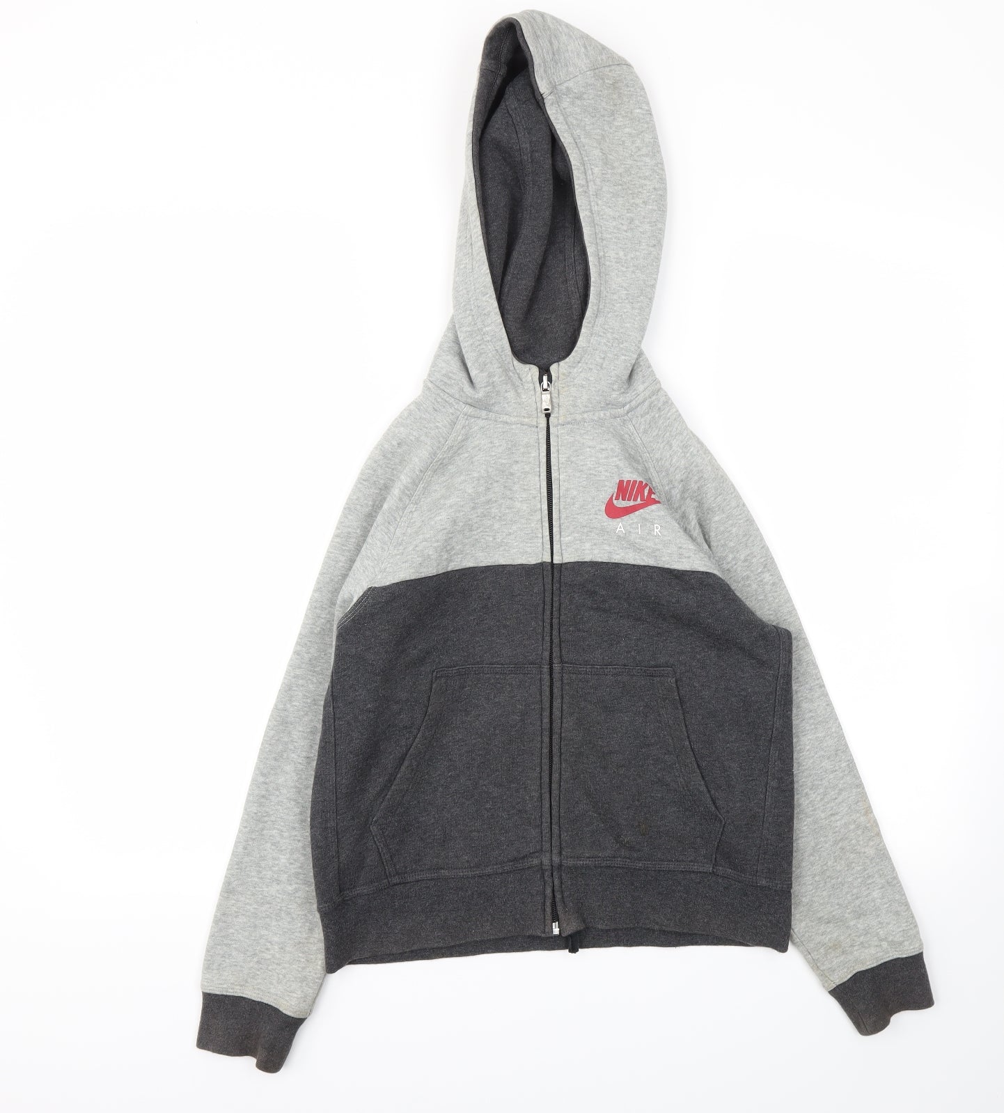 Nike Boys Grey   Full Zip Jumper Size M