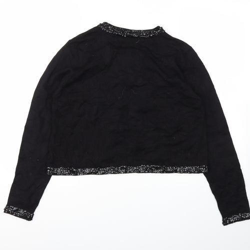 Wallis Womens Black   Cardigan Jumper Size 16