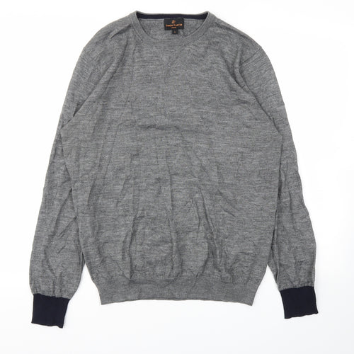 LLSIMON CARTER Mens Grey   Pullover Sweatshirt Size L