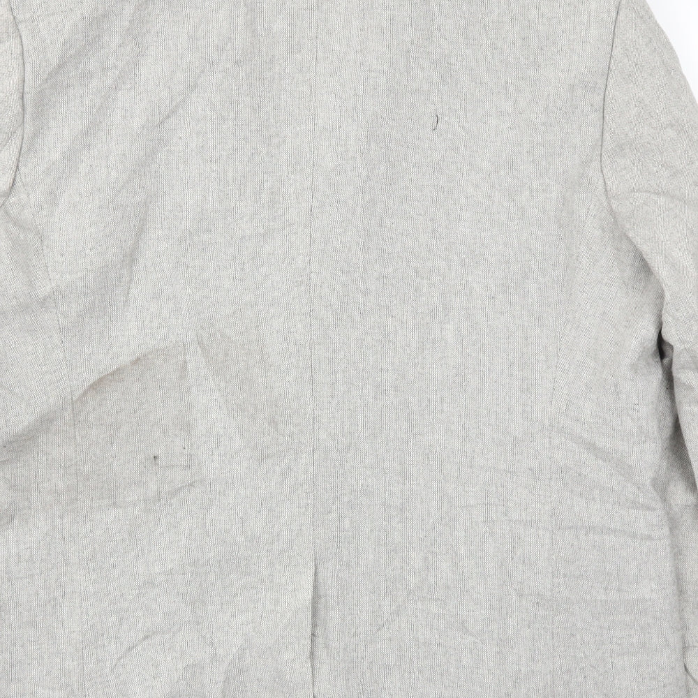 Cavani Mens Grey   Jacket Blazer Size 50  - missing button