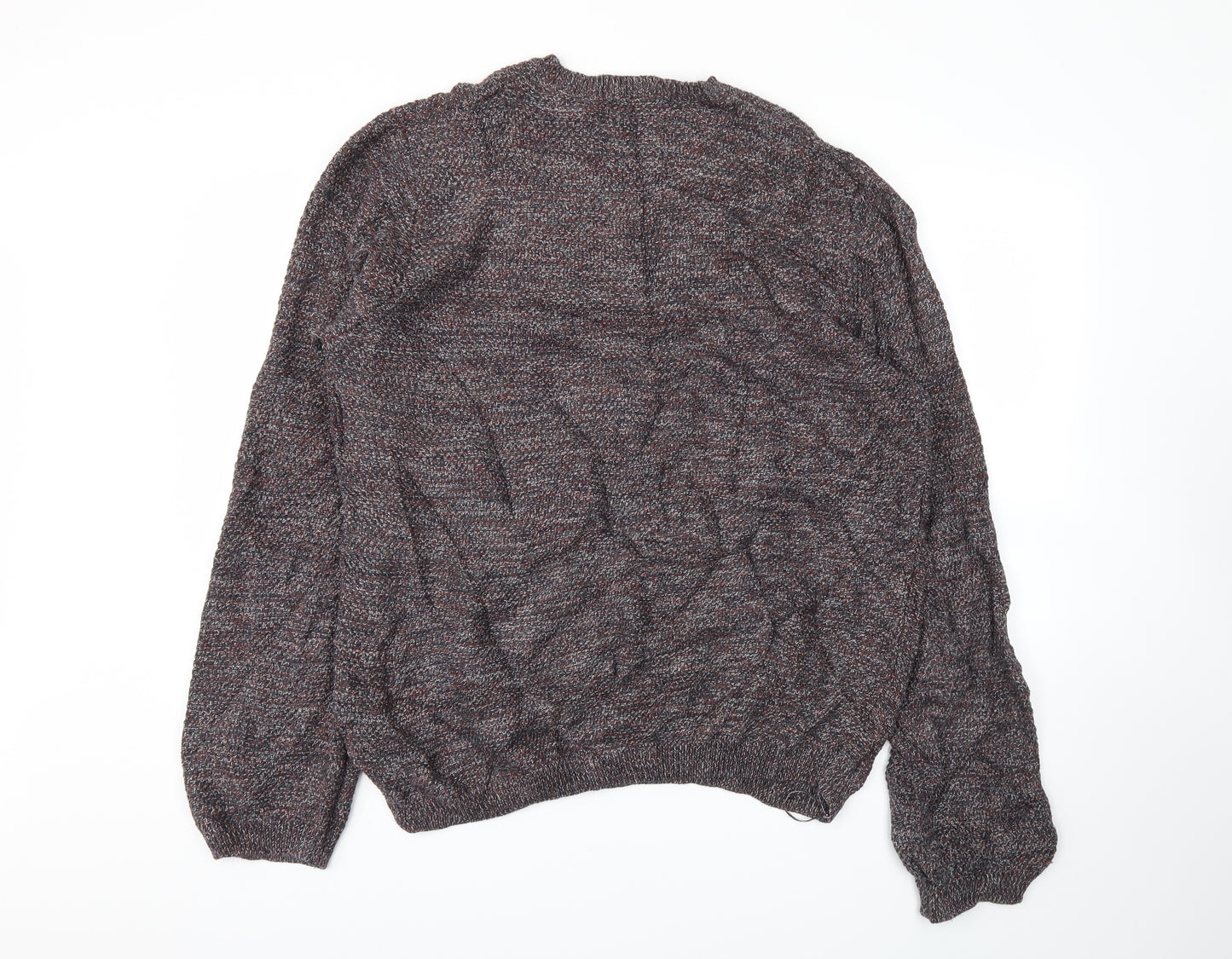 M&S Mens Brown   Pullover Hoodie Size 3XL