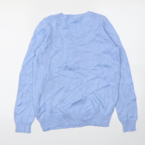 M&S Womens Blue   Pullover Jumper Size S
