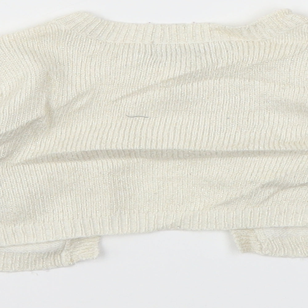 NEXT Girls Ivory   Cardigan Jumper Size 12-18 Months