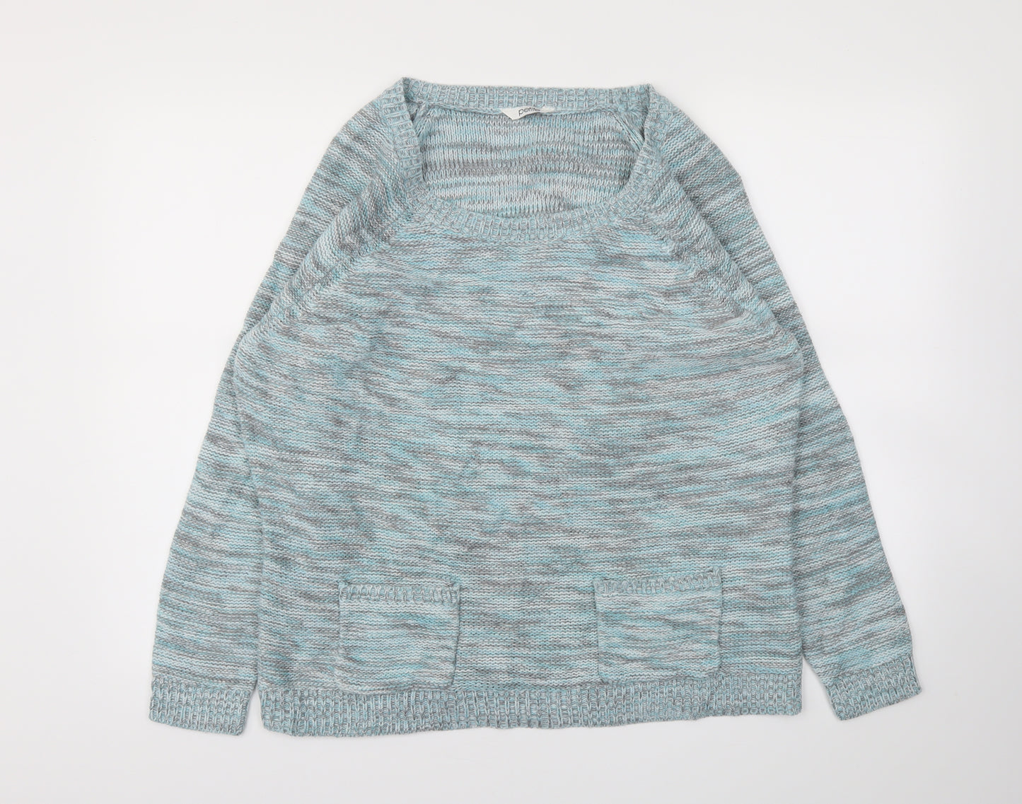 BHS Womens Blue   Pullover Jumper Size 20