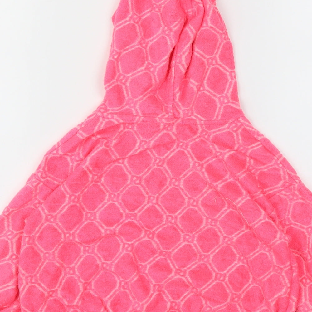 River Island Girls Pink   Pullover Hoodie Size 4-5 Years