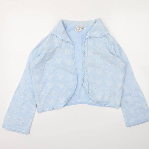 LUX LUX Womens Blue   Cardigan Jumper Size M