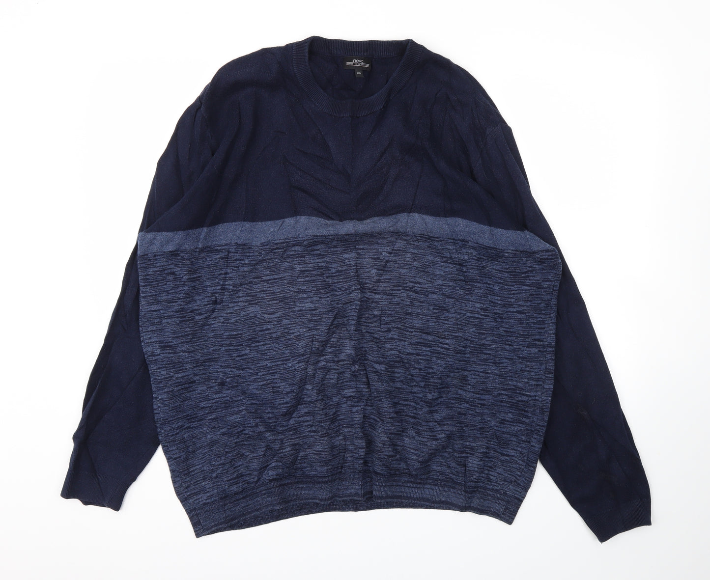 NEXT Mens Blue   Pullover Sweatshirt Size 2XL