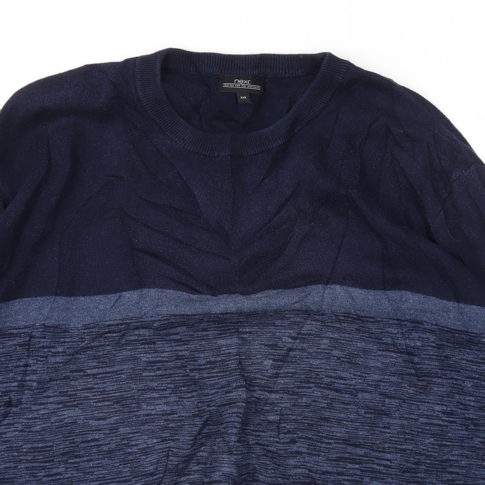 NEXT Mens Blue   Pullover Sweatshirt Size 2XL