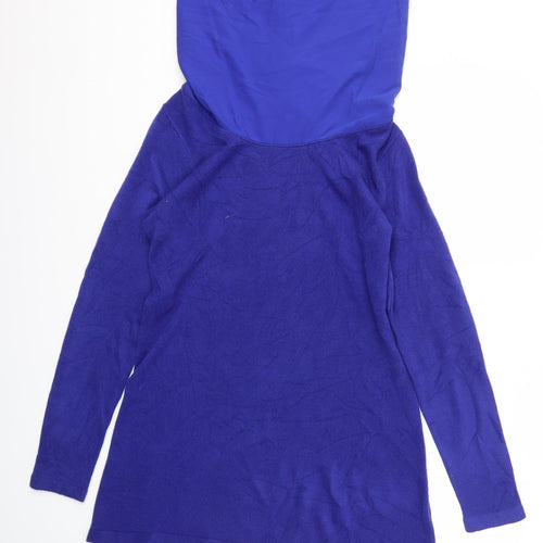 PREWORN  Womens Blue   Basic T-Shirt Size 12