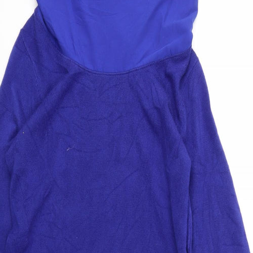 PREWORN  Womens Blue   Basic T-Shirt Size 12
