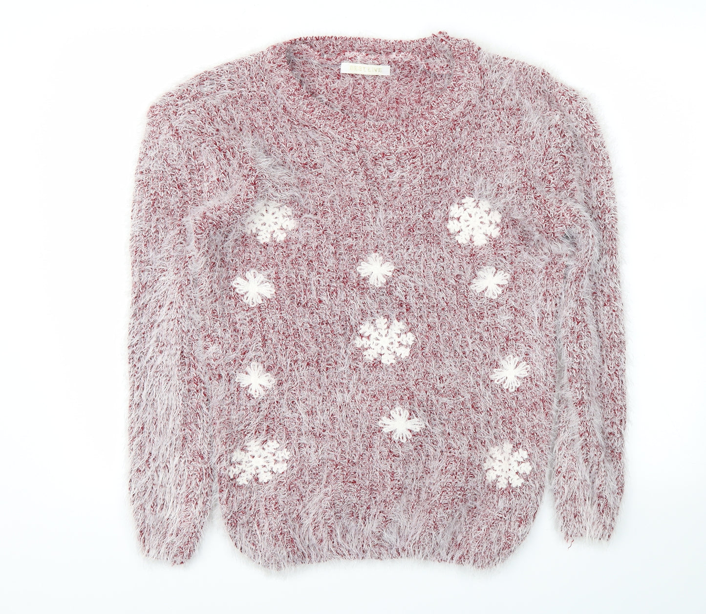 BESTLIVE  Womens Pink   Pullover Jumper Size M  - Christmas