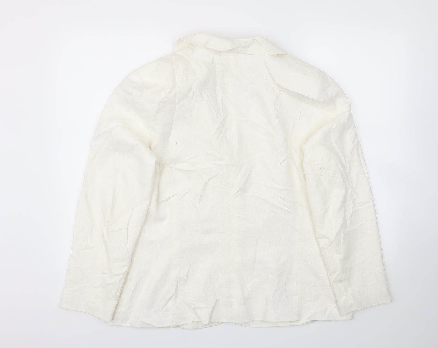 Classic Womens Ivory   Jacket Blazer Size 18