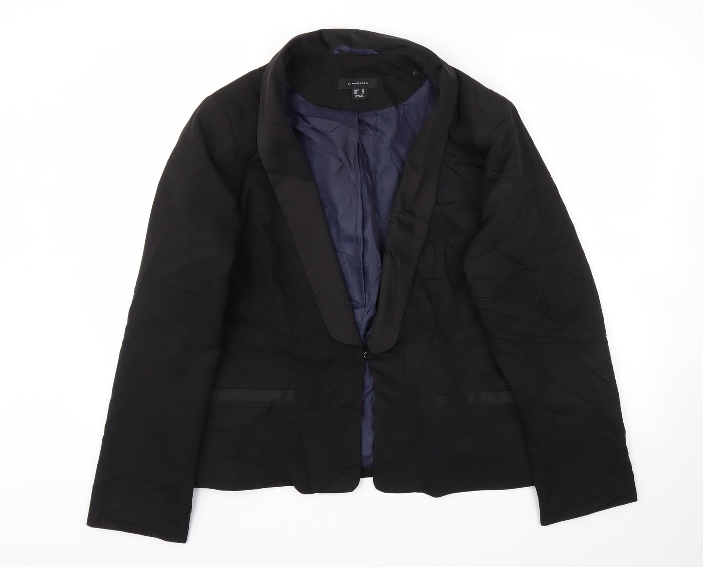 Primark Womens Black   Jacket Blazer Size 20